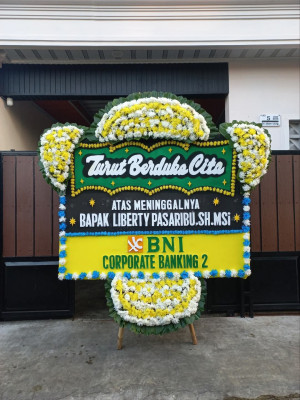 Papan Bunga Duka di Tobelo