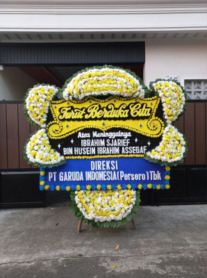 Papan Bunga Duka di Tobelo
