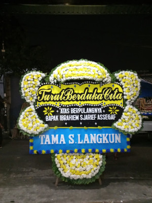 Papan Bunga Duka di Tobelo